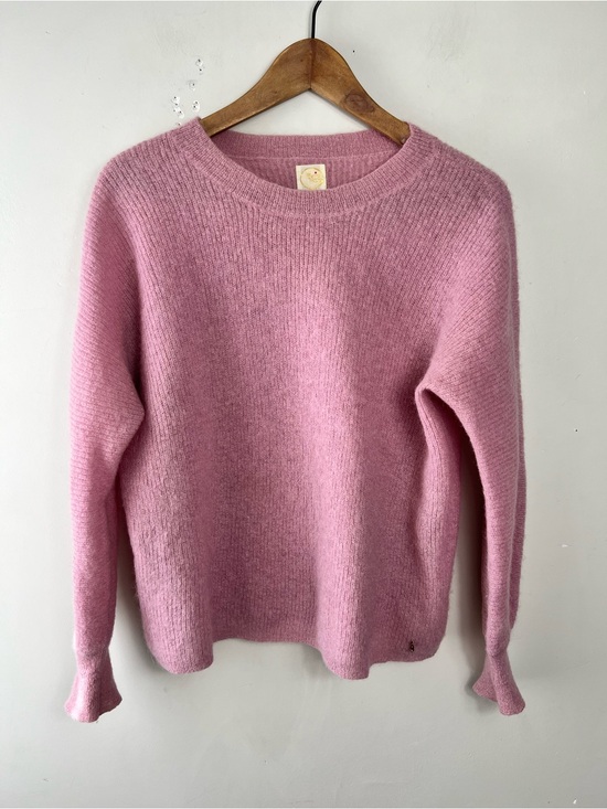 Des Petits Hauts Sweaters - Des Petits Hauts Babali Sweater Pink Pullover SZ Small Kid Mohair Alpaca Blend